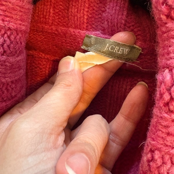 J. Crew Raspberry Turtleneck Sweater - Picture 5 of 5